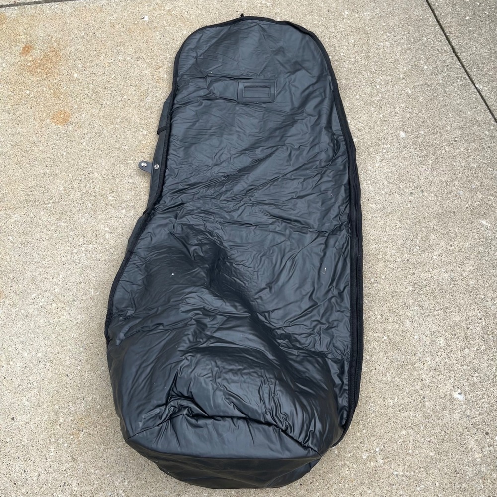 Heavy Duty Padded Golf Travel Bag Airline Travel Cover Soft Case Black
